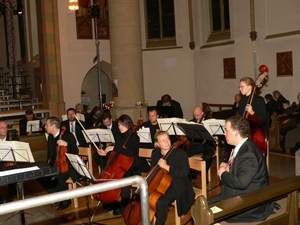 Orchester von der Seite